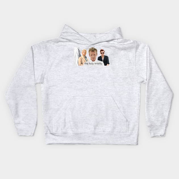 the holy trinity Kids Hoodie by moondropbutter